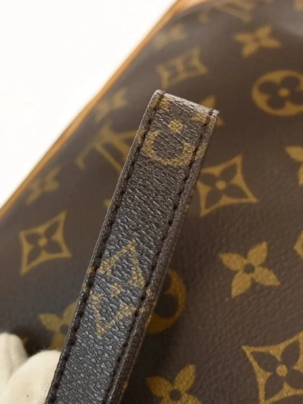 1 LOUIS VUITTON MARLY DRAGONNE GM CLUCTH BAG PURSE - Picture 6 of 11